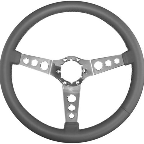 Steering Wheel Stainless Steel Vette Hot Rod