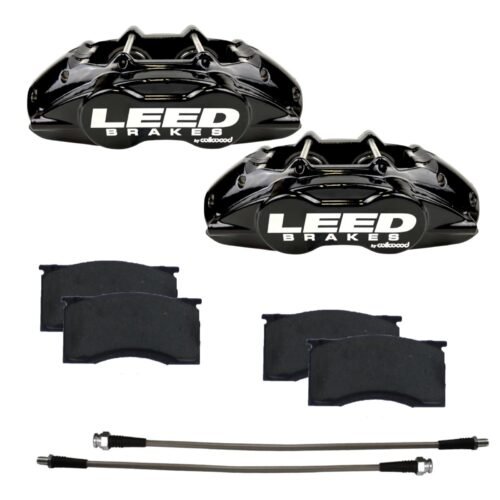 64-67 Mustang Brake Caliper/Pad Kit Black