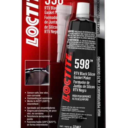 RTV 598 Black Silicone 80ml/2.7oz