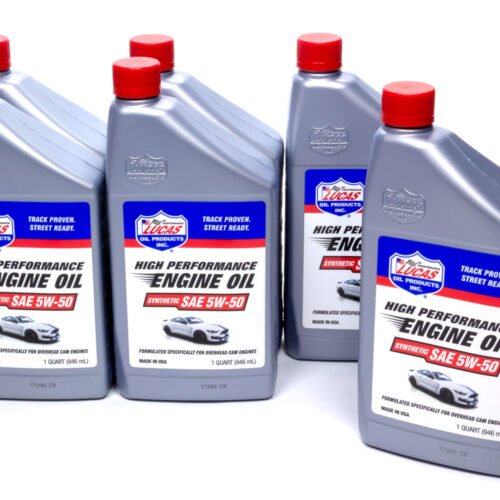Synthetic SAE 5w50 Oil Case 6 x 1 Quart