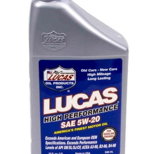 SAE 5w20 Motor Oil 1 Quart