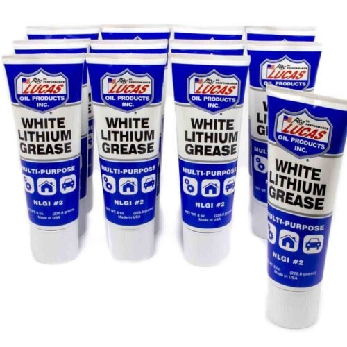 White Lithium Grease 12×8 Ounce