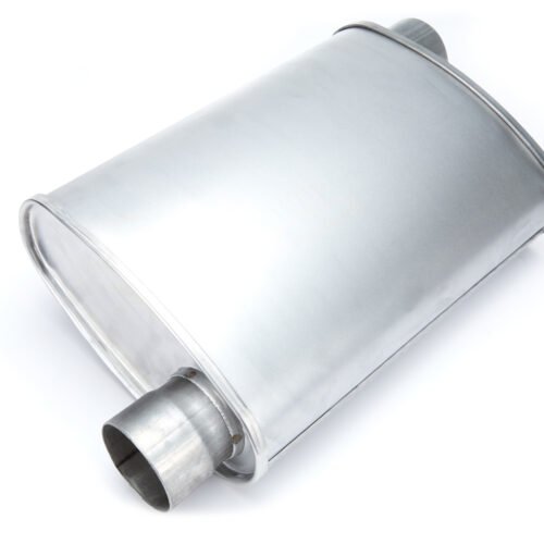 Rumble Aluminizd Muffler 2.5in Offset/Offset