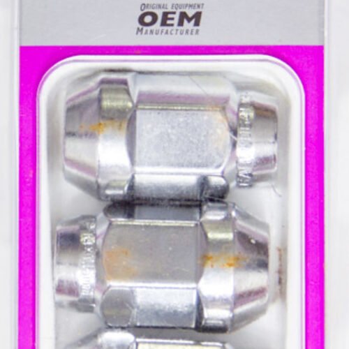 Lug Nuts M14x1.5 4 Pack Chrome Bulge Seat