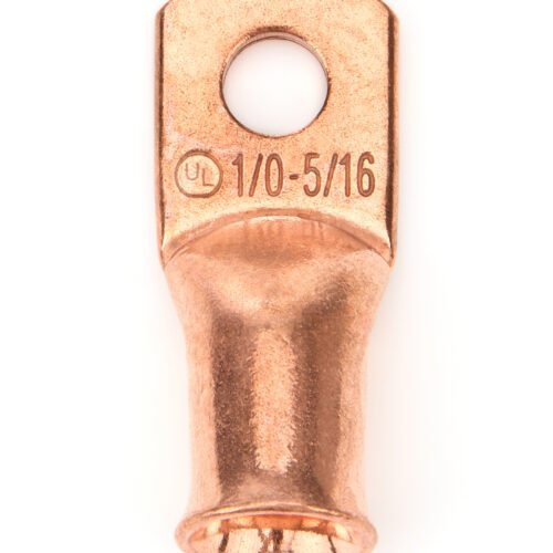 1/0 Gauge Copper Cable End 5/16in Hole