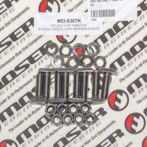 3/8in HSG END T-BOLT KIT /EA