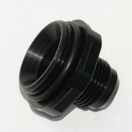 #12 AN Water Neck Fitting – Black