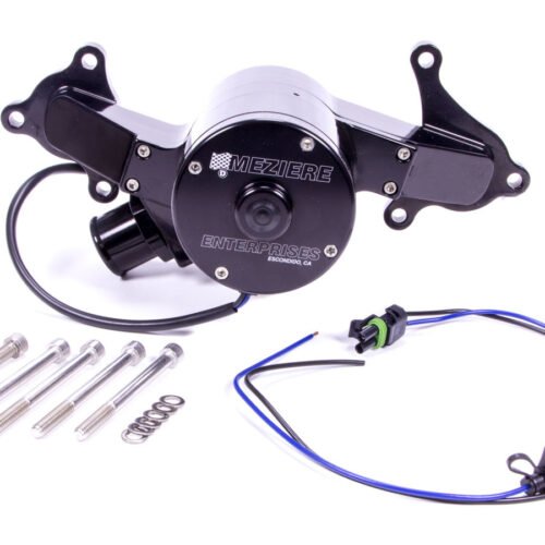 Hemi Billet Electric W/P – Hi-Flow – Black