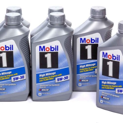 5w30 High Mileage Oil Case 6x1Qt Bottles