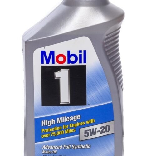 5w20 High Mileage Oil Case 6×1 Qt Bottles