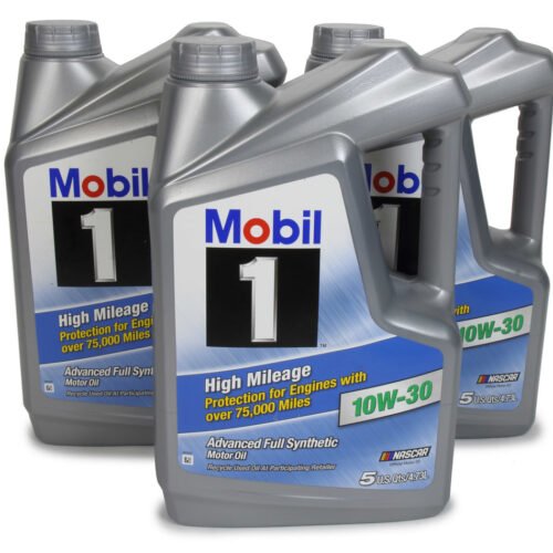 10w30 High Mileage Oil Case 3×5 Qt Bottles