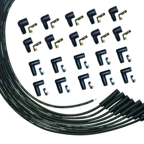 Ultra Plug Wire Set Universal V8 Black