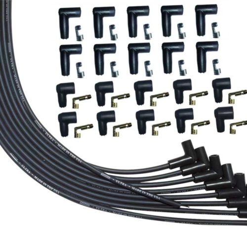 Ultra Plug Wire Set Universal V8 Black