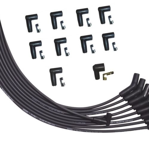 Ultra Plug Wire Set Universal V8 Black