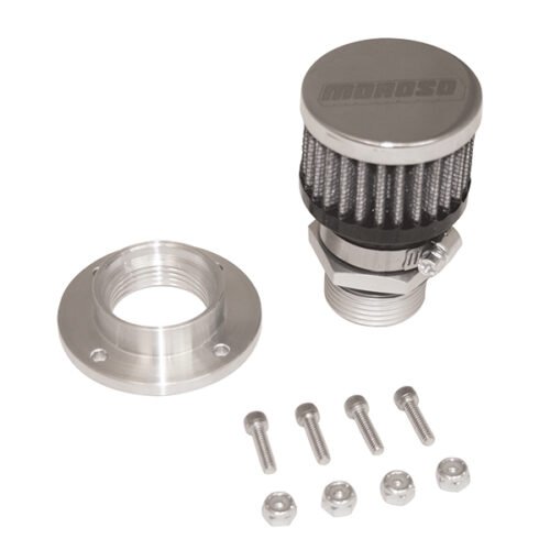 Valve Cover Breather Kit Bolt In Style – Aluminum