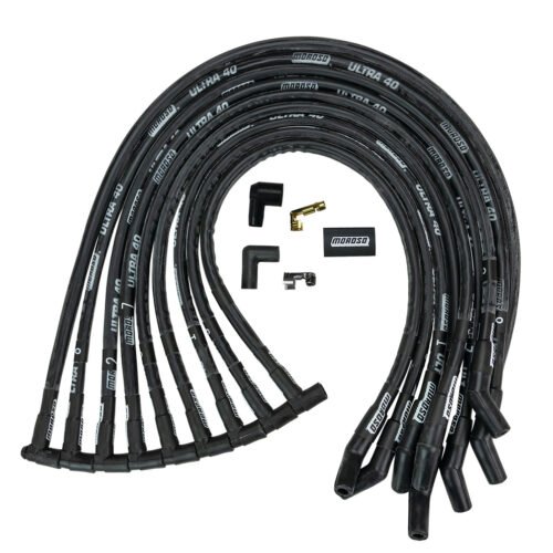 Ultra 40 Plug Wire Set – Black