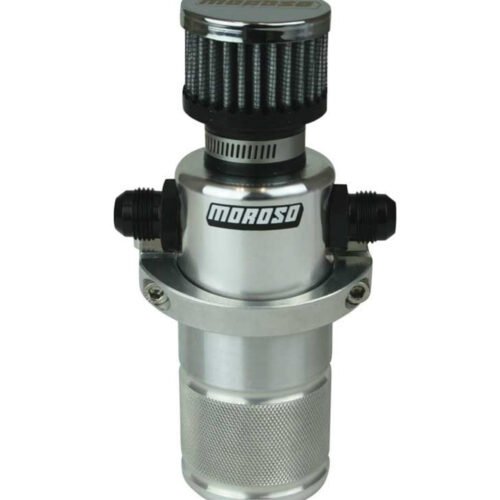 Compact Breather Tank Billet Alm. Polished