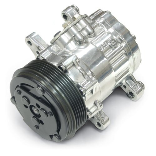 Sanden Style Chrome AC Compressor