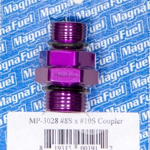 #10 to #8 Straight Coupler Fitting