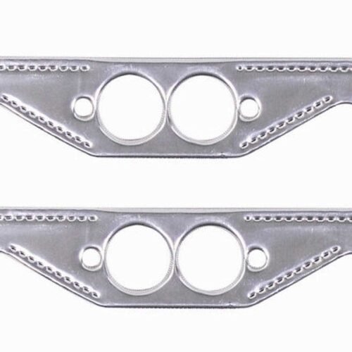 Alum SBC Exhaust Gasket Round Port