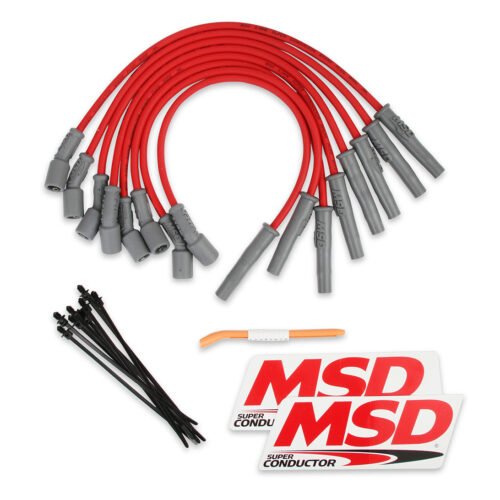 8.5mm Plug Wire Set Ford Raptor 10-15 6.2L Red