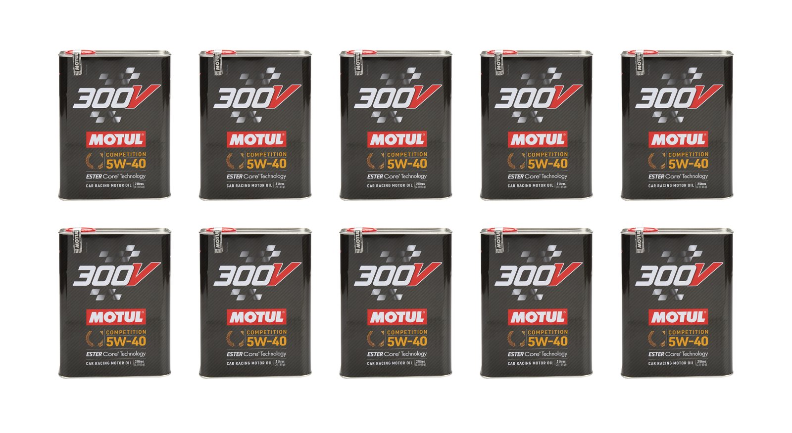 300V 5w40 Racing Oil Cas 10x2 Liters