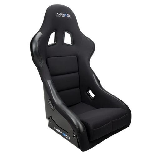 Seat FRP Medium Black Cloth Race Bolsters