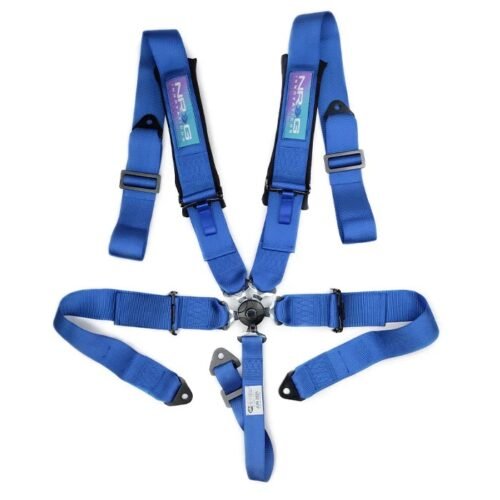 Harness 5pt Camlock Blue w/Pads SFI 16.1