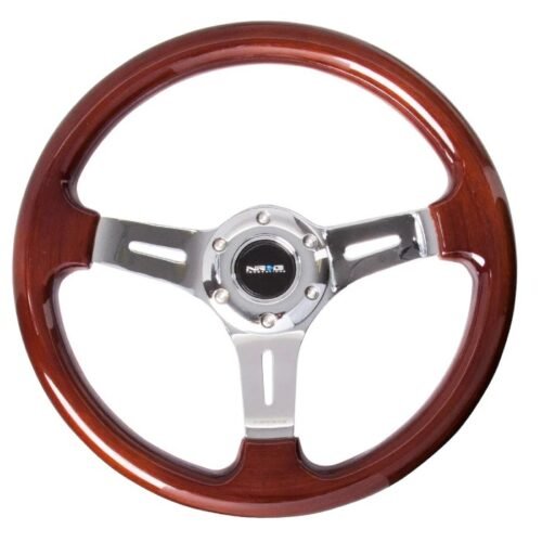 Steering Wheel 330mm 1in Dish Classic Wood Grain