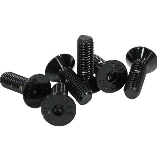 Screw Kit Steering Wheel Black Conical