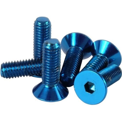 Screw Kit Steering Wheel Blue Conical