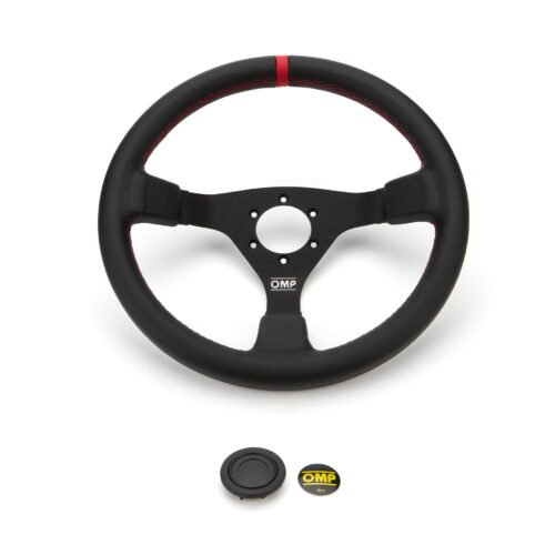 WRC Steering Wheel Black And Red .350 Dia Grip