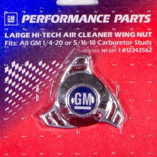 Air Cleaner Center Nut- Large Hi Tech GM Logo