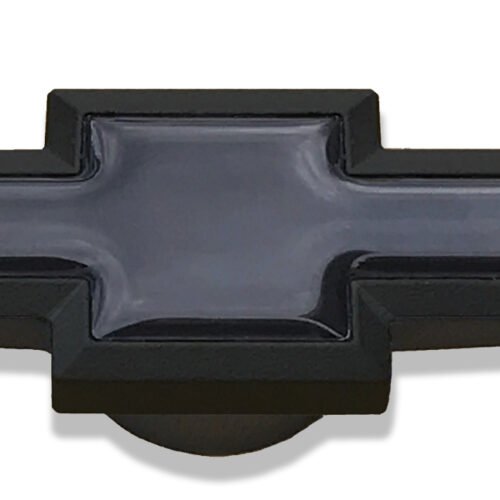 Large Chevy Bowtie Air Cleaner Nut Blk Crinkle