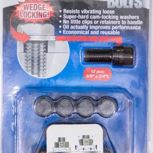 Wedge Locking Header Bolts – 3/8 x 3/4L (12)