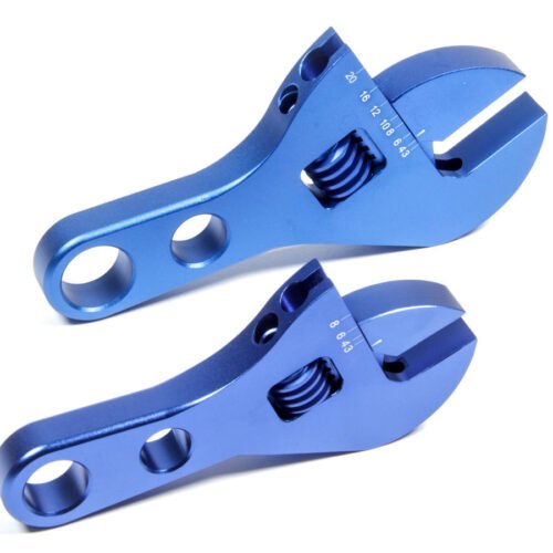 Stubby Aluminum Adj. AN Wrench Set -3an to -20an