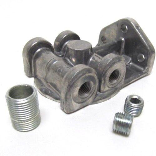 Oil Filter Mount  3/4in- 16  Ports: 1/4in NPT