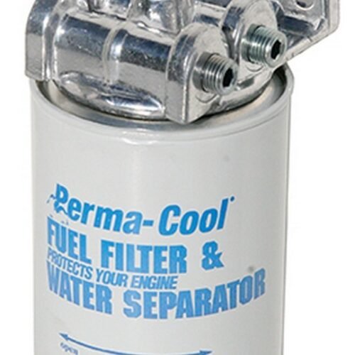 HP Fuel Filter & Head 1/4in NPT Ports L/R