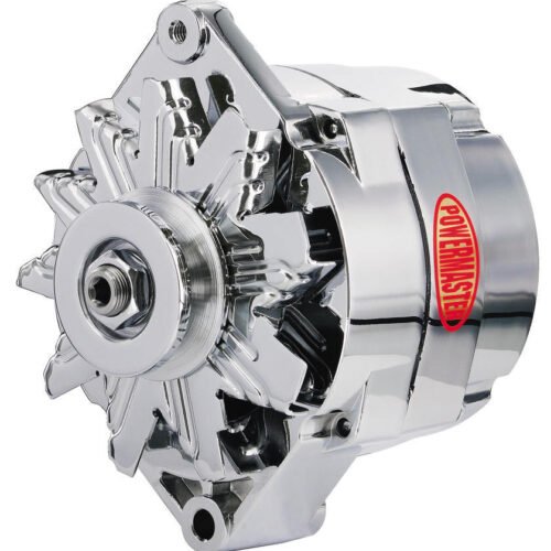 Chrome 85amp Delco Alternator 1 Wire