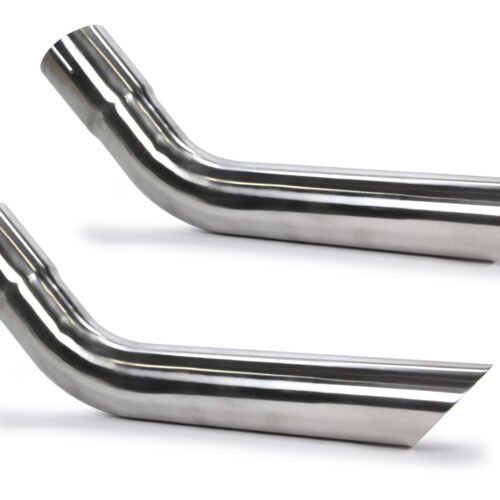 Exhaust Tips Slip Fit 2.5in Pair (Long)