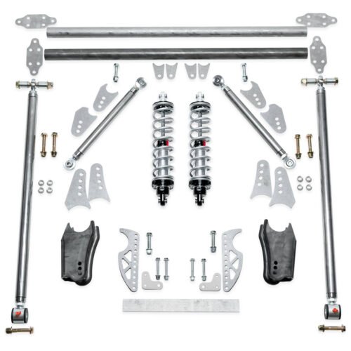 Rear 4-Link Triangulated Single Adjustable Shocks