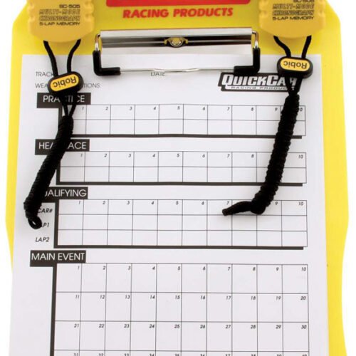 Clipboard Timing System Yellow