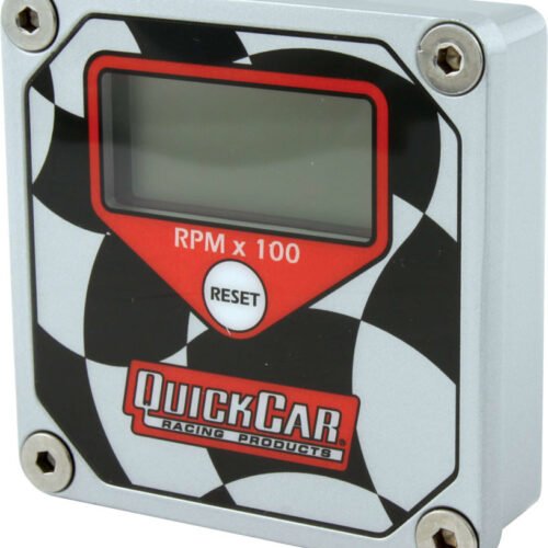 LCD Tachometer Checkered Flag Face