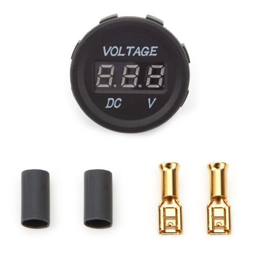 Volt Gauge 1-3/8in Blue LED