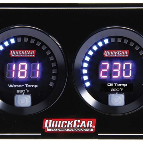 Digital 3-1 Gauge Panel OP/WT/OT w/Tach