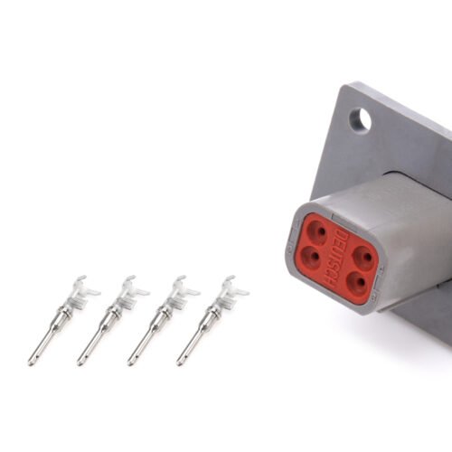 Plug Deutsch 4 Pin Receptacle w/Flange