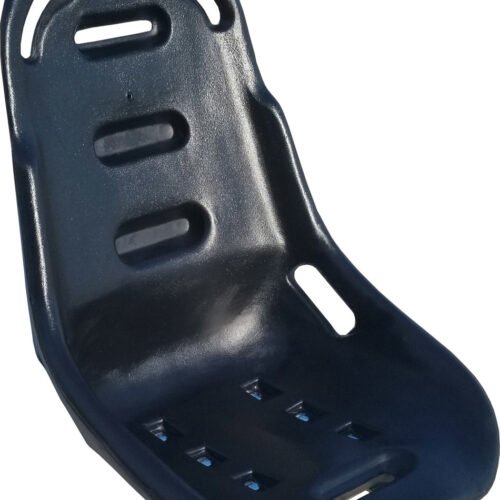 Poly Lo-Back Seat Black