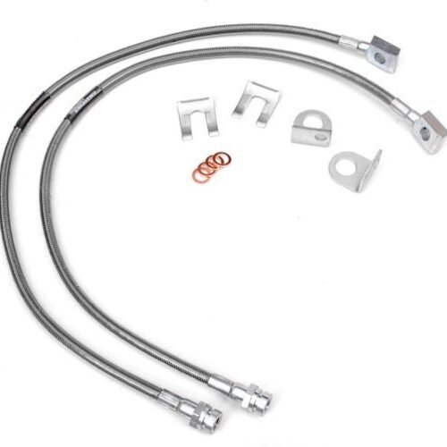 97-06 Jeep TJ Front Stainless Brake Line