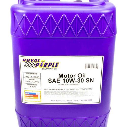 Synthetic Motor Oil 5Gal 10W30