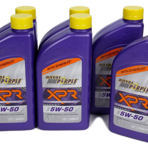 5w50 XPR Racing Oil Case 6 x 1 Quart